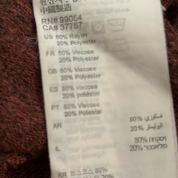 🌹BILLABONG LONG SLEEVE OPEN BACK TOP - Picture 5 of 5